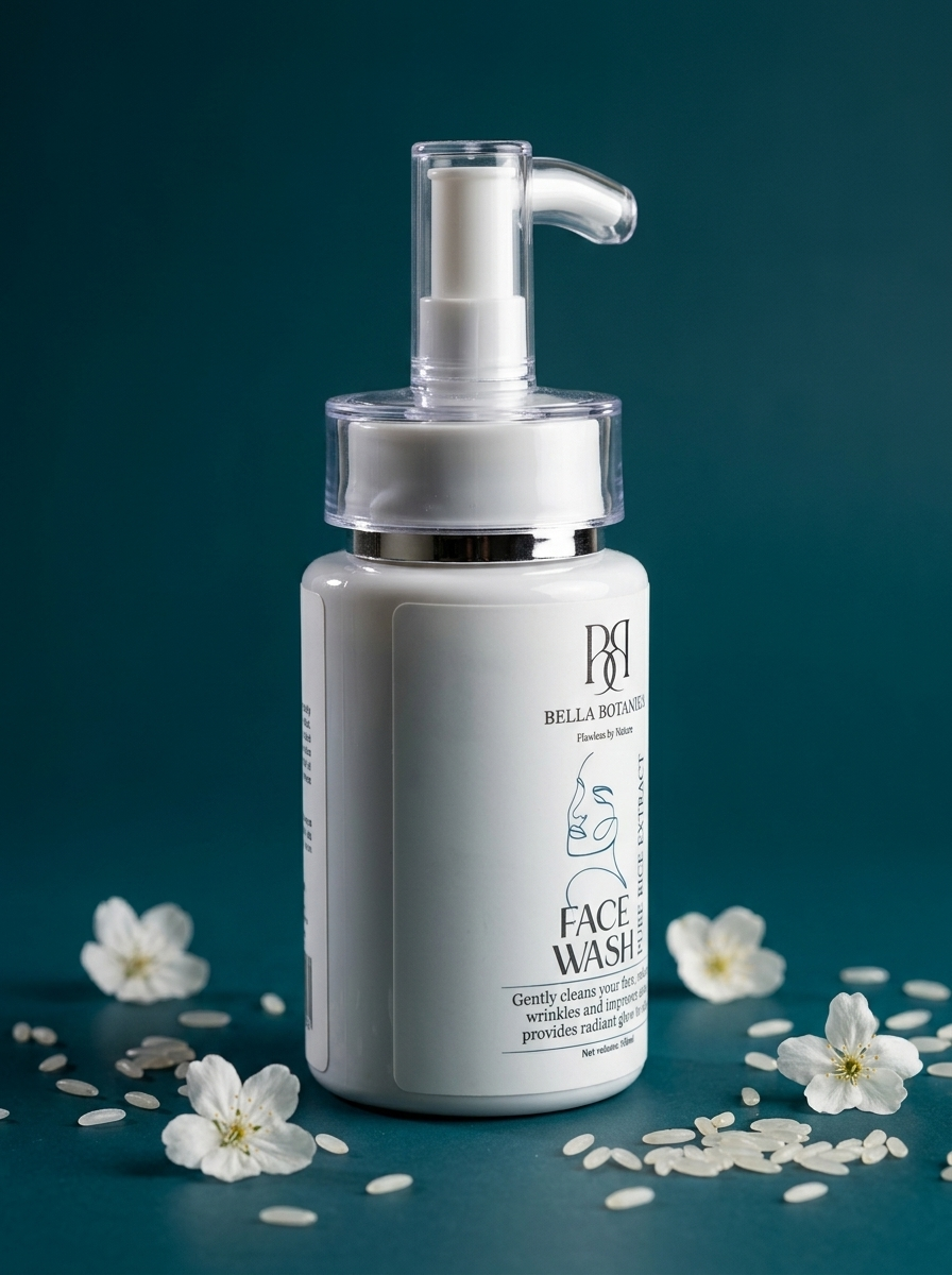 Bella Botanika Rice Water Face Wash