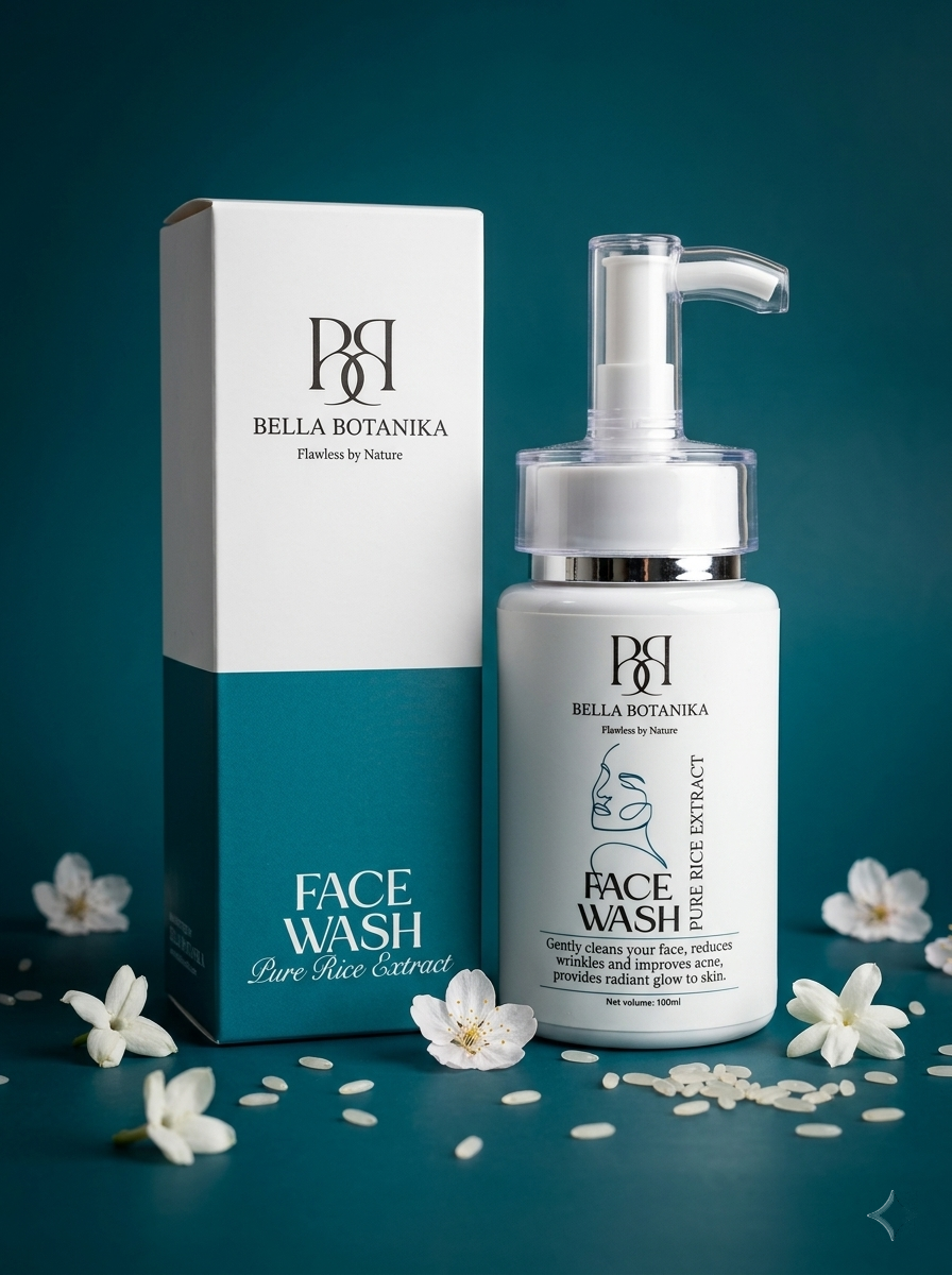 Bella Botanika Rice Water Face Wash